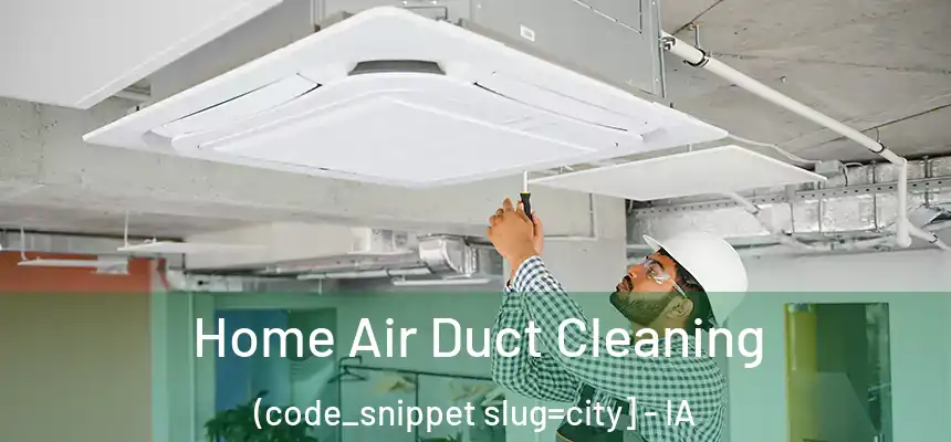  Home Air Duct Cleaning (code_snippet slug=city] - IA